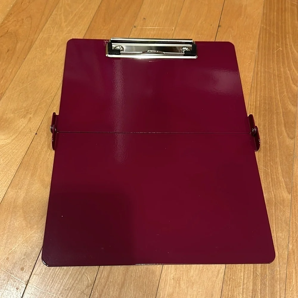 White Coat Clipboard Nursing Edition in Wine Color